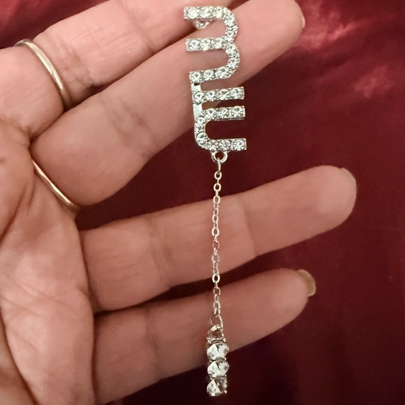 Austrian crystal silver earrings perfect for special occasions - Picture 4 of 5